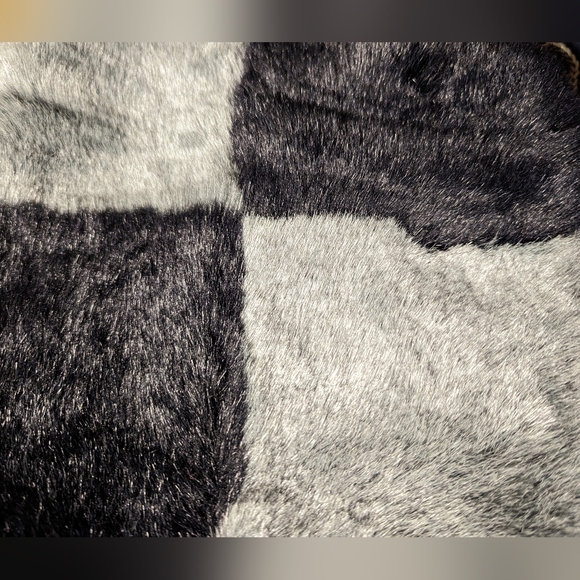 SAK + UGG had a Party: Faux Fur Crossbody Crotchet HOBO Soft Comfy Patchwork Bag - Picture 2 of 8